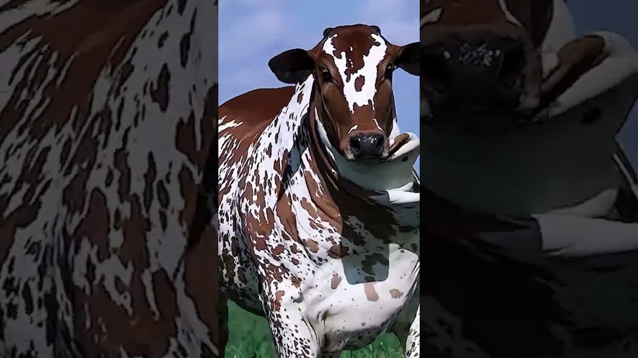 Nelor pented cow breed hevy cattle farming business #cow #cattlefarm #animals #youtube #cowlover