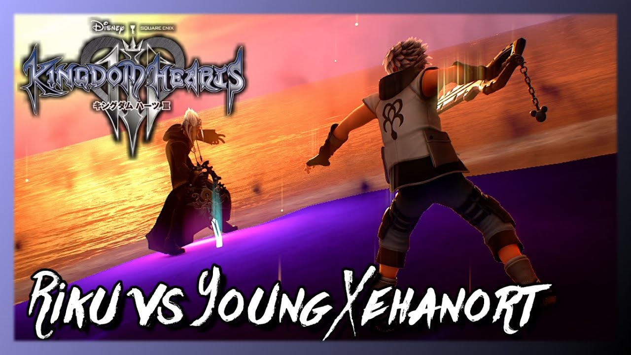 【KH3】リク(Riku) vs ヤングゼアノート(Young Xehanort) (no damage)【Mod】