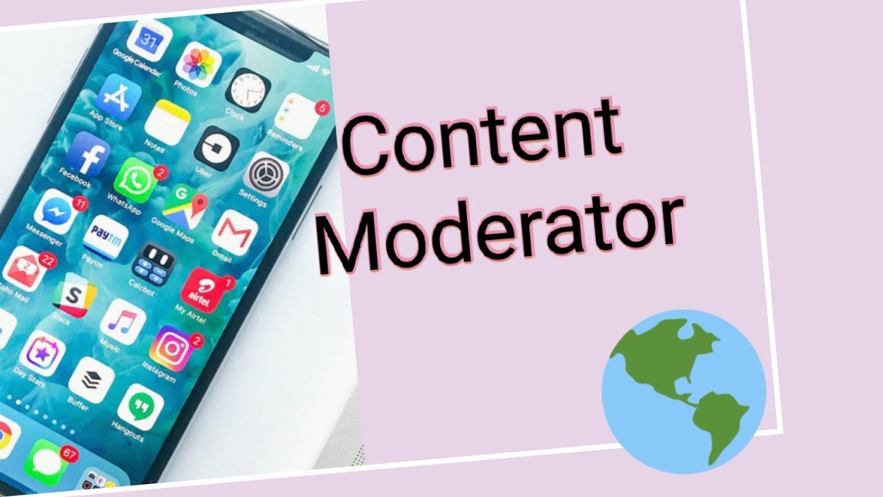 Content moderator ?