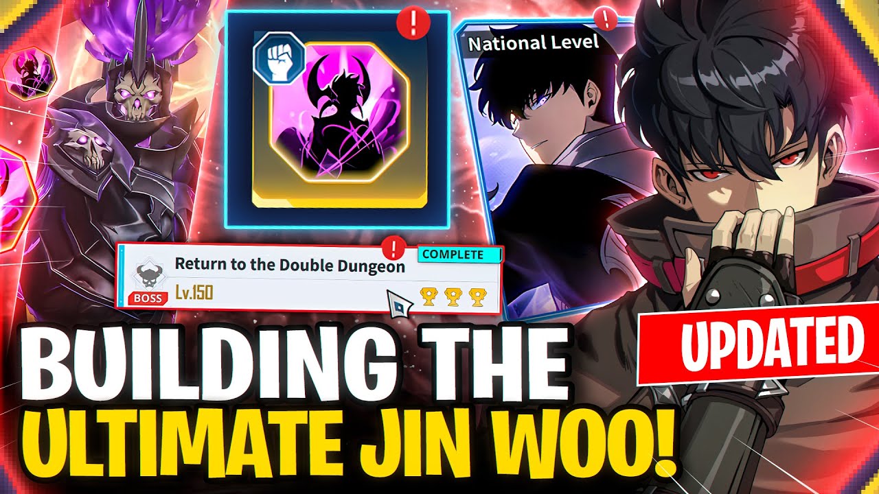 LEVEL 100 SUNG JINWOO BUILD GUIDE! - Solo Leveling Arise