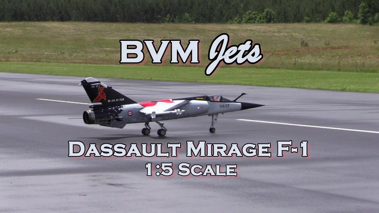 Leonardo Becerra - BVM Jets PNP Dassault Mirage F-1 Scale Jet - 5-19-2024