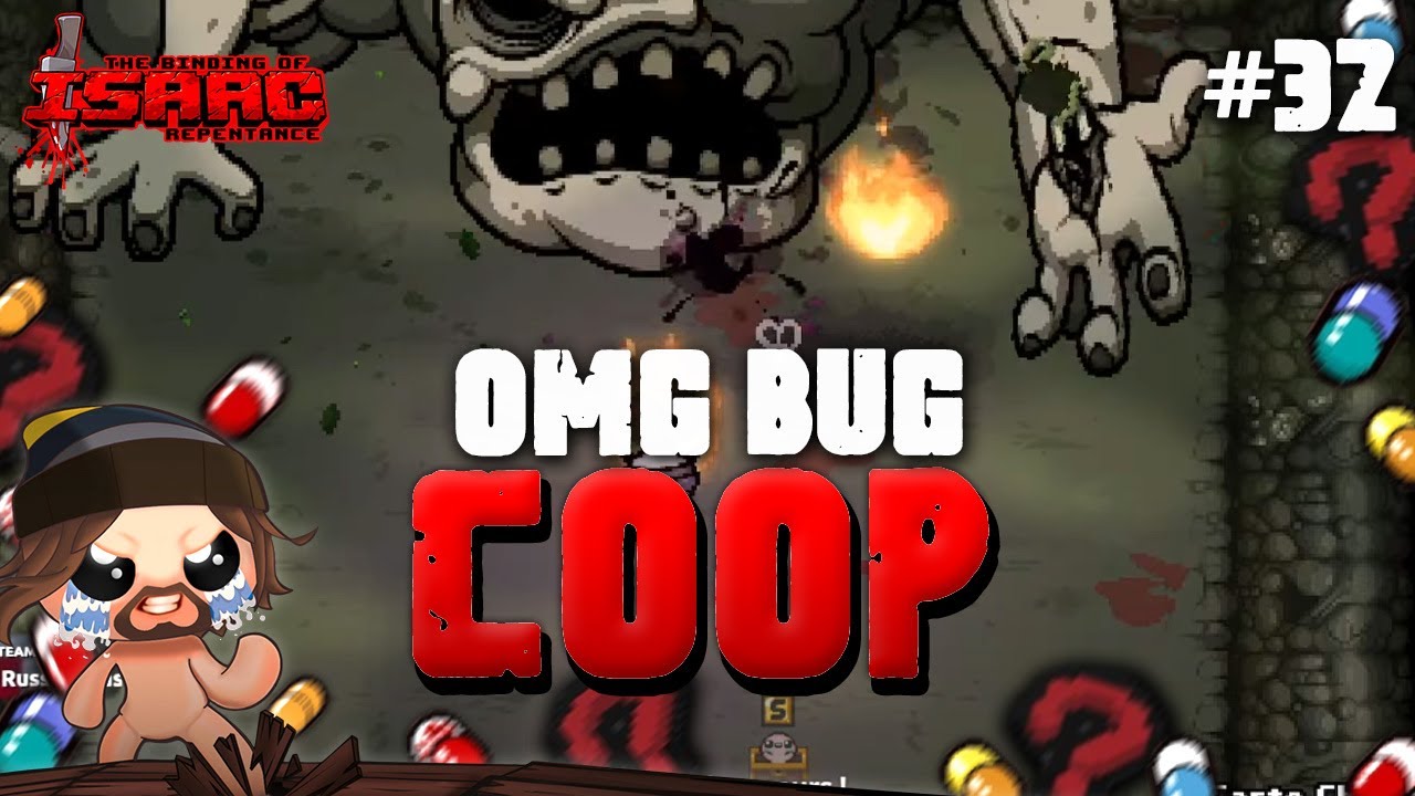 #32 OMG BUG COOP - Isaac Repentance CHAOS DEADGOD 2024