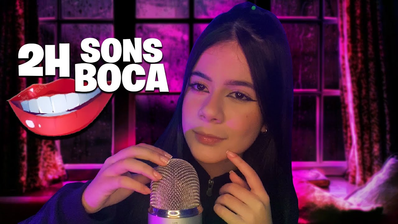 ASMR SONS DE BOCA por 2 horas *sem anúncios no meio*
