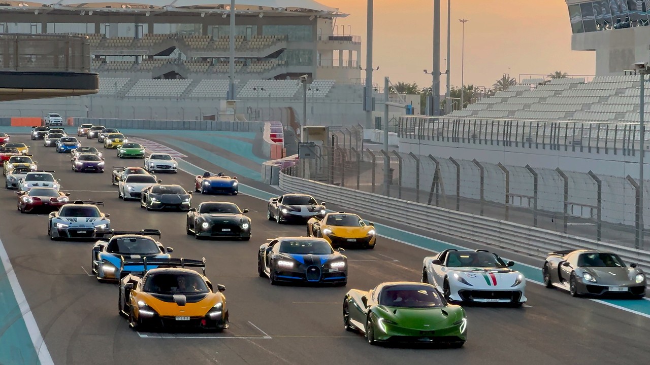 $50 MILLION HYPERCAR GATHERING IN ABU DHABI!