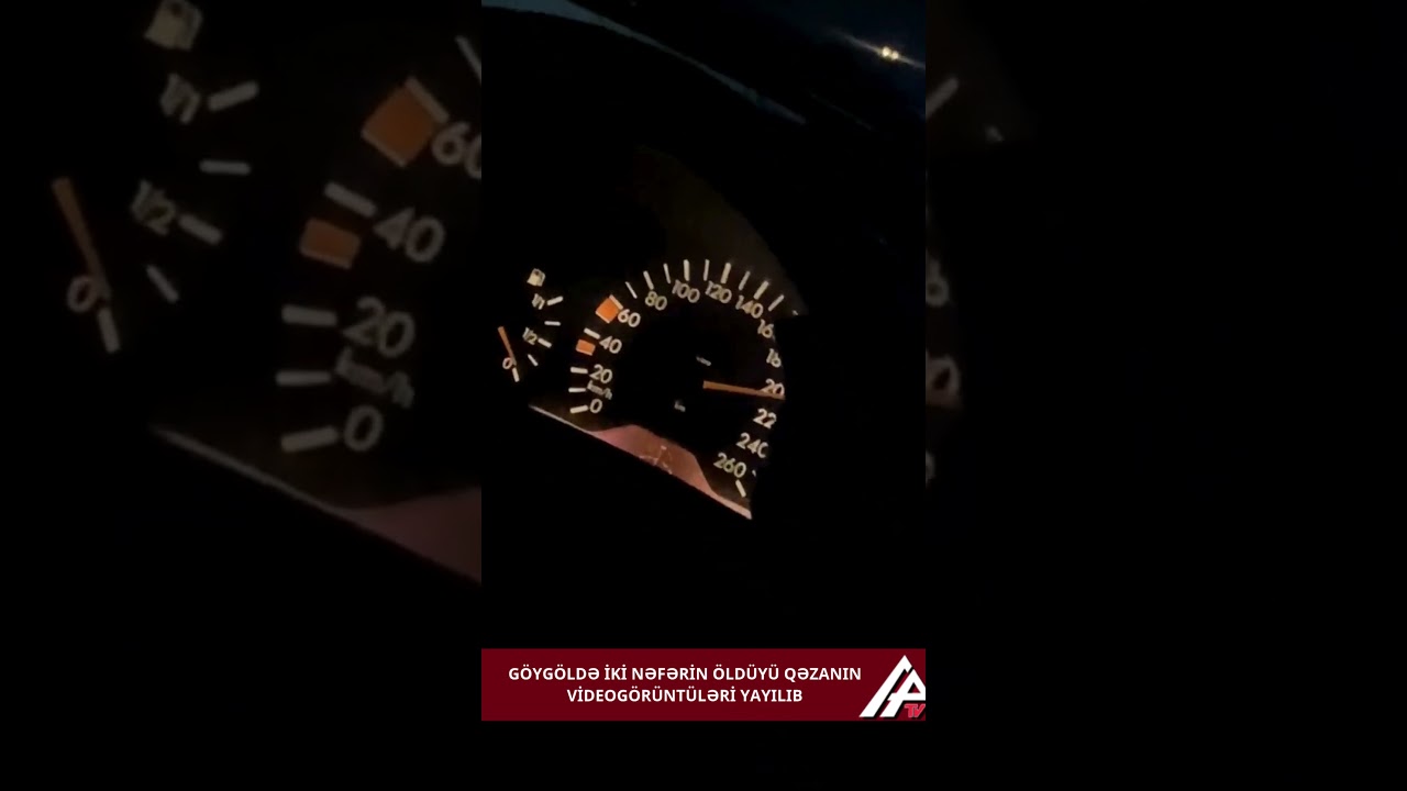 G&ouml;yg&ouml;ldə baş verən qəzanın anbaan g&ouml;r&uuml;nt&uuml;ləri