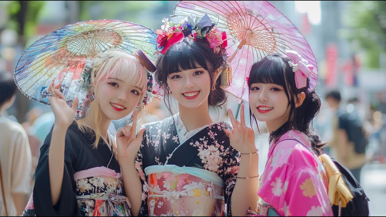 Original J-pop AI Dance Video（Vocaloid）- Harajuku Style