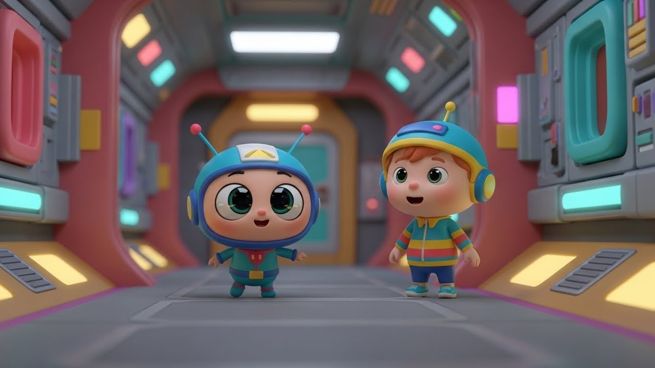 Entre Nosotros, un compañero de tripulación travieso | Rimas Infantiles y Canciones para Niños
