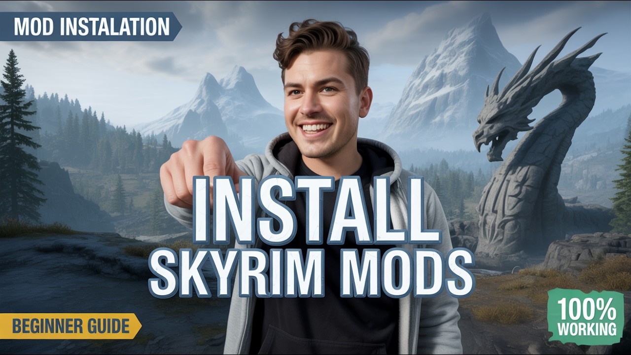 How to Install Mods in Skyrim Special Edition (2026) | Easy Guide for Beginners