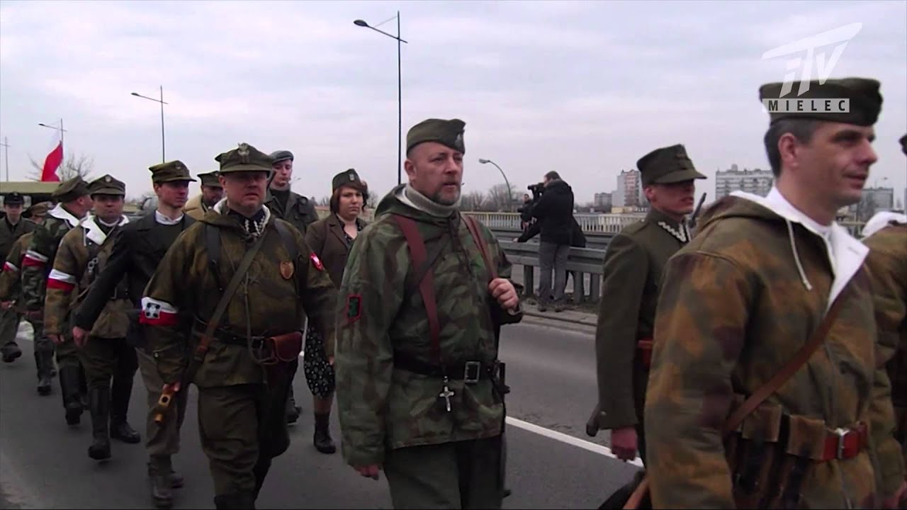 Marsz Pamięci Żołnierzy Wyklętych w Mielcu