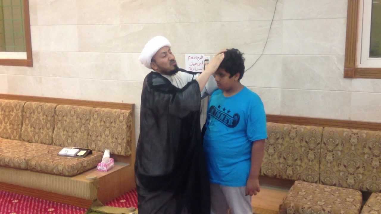 الشيخ / محمد الدوخي يشرح طريقة مسح الرأس