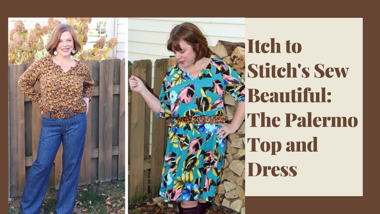 The Itch to Stitch Sew Beautiful Book: The Palermo Top and Dress