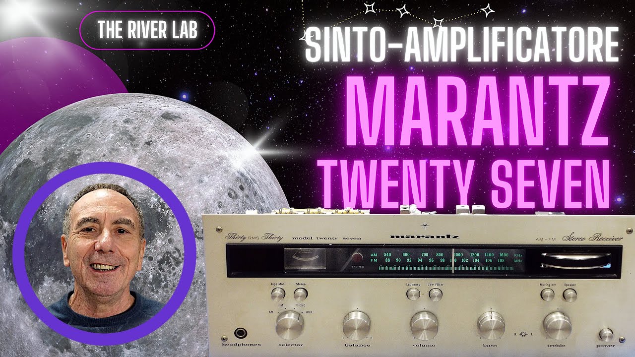 154 SINTOAMPLIFICATORE MARANTZ TWENTY SEVEN RIPARAZIONE DIFFICILE #audio #vintage #elettronica