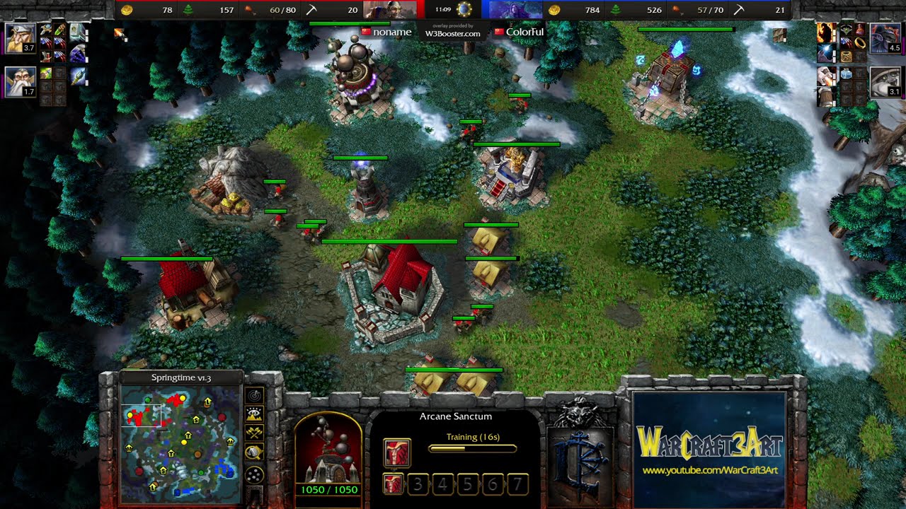 Fortitude(HU) vs ColorFul(NE) - Warcraft 3: Classic - RN8591