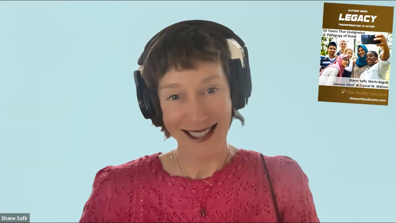 Legacy Author Interview:  Shane Safir