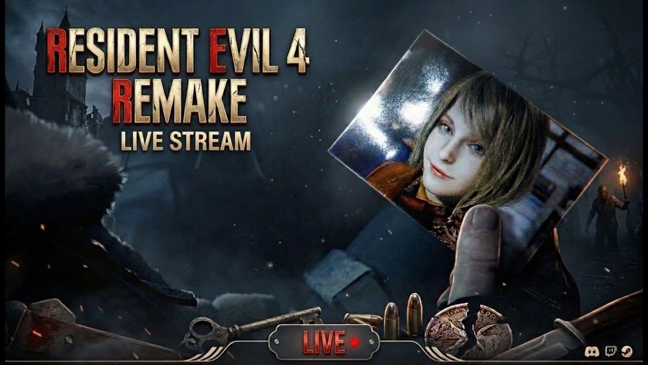  #4 Can We Save  Her ?|Resident Evil4 Remake | Hardcore Survival Begins! 🔥#residentevil4remake #live
