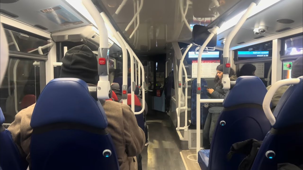 (Cooling Fan) Journey on Route 185 Go Ahead London LB23PGZ Ee200 23/1/26