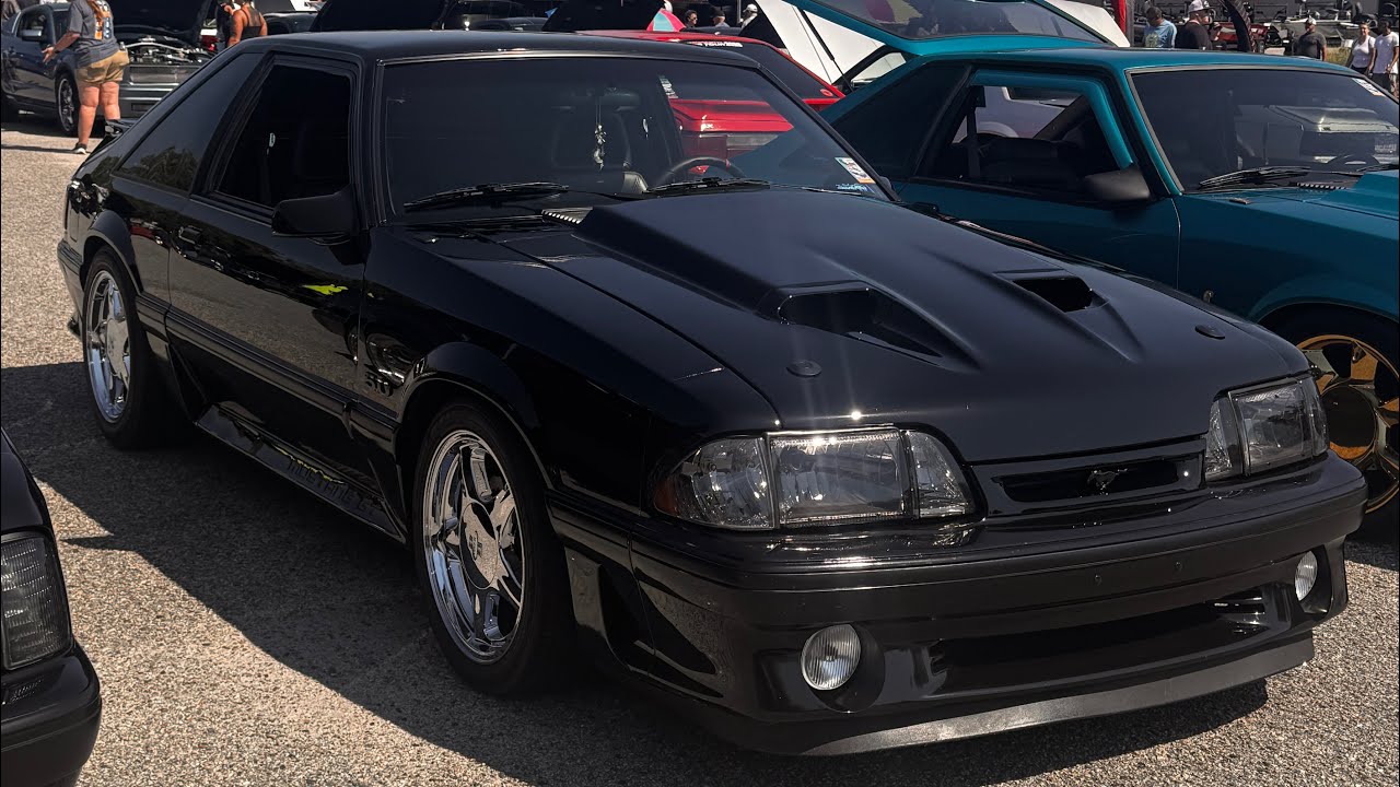 Mustang Week cruise in