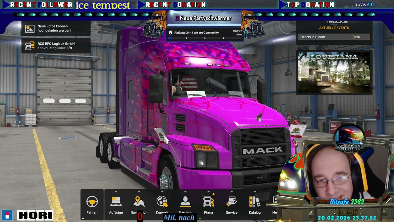 🎬Convoyevent🔥Loveheart🔥=🇩🇪 🇺🇸 🇬🇧✈️Trucking #73✈️ 🇩🇪 🇺���