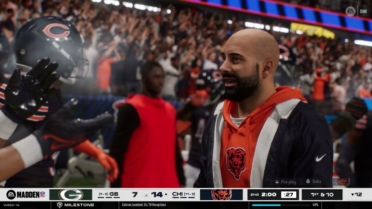 Xdein: Madden NFL 26: -Week 16 - Bears vs Packers