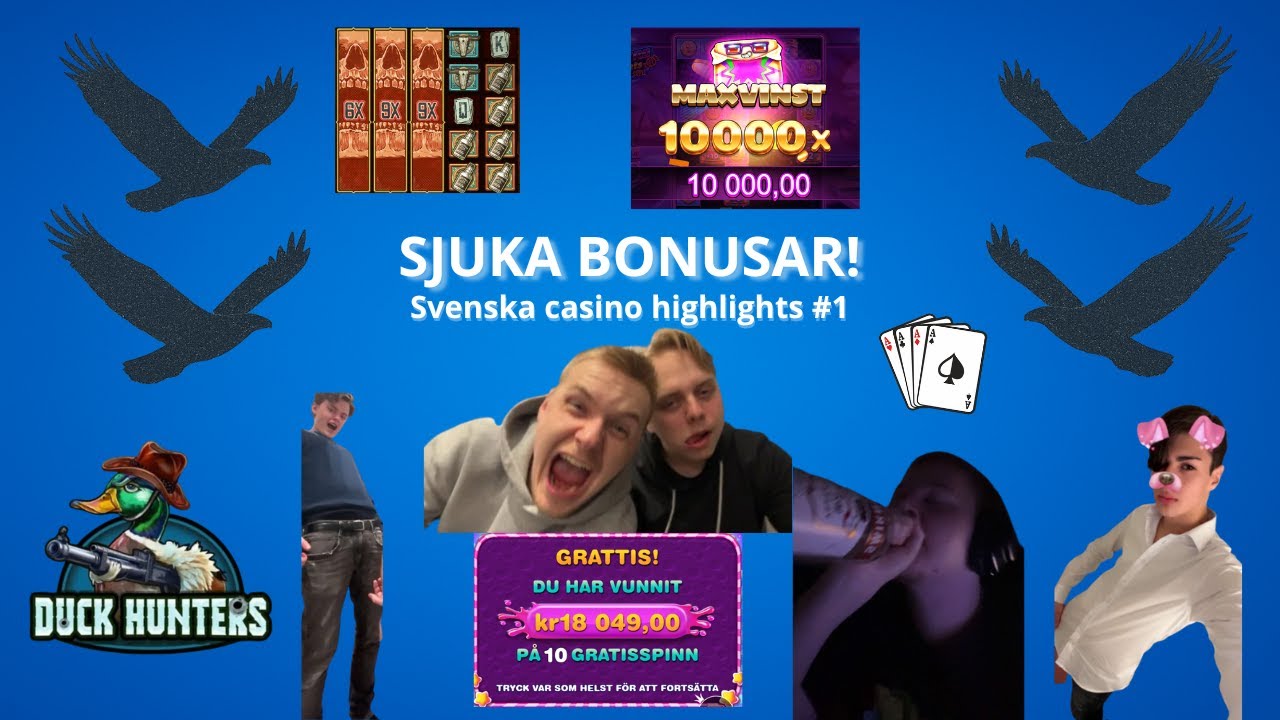 RETROSWEETS MAXWIN & duckhunter g&aring;r crazy! (Svenska casino highlights #1)