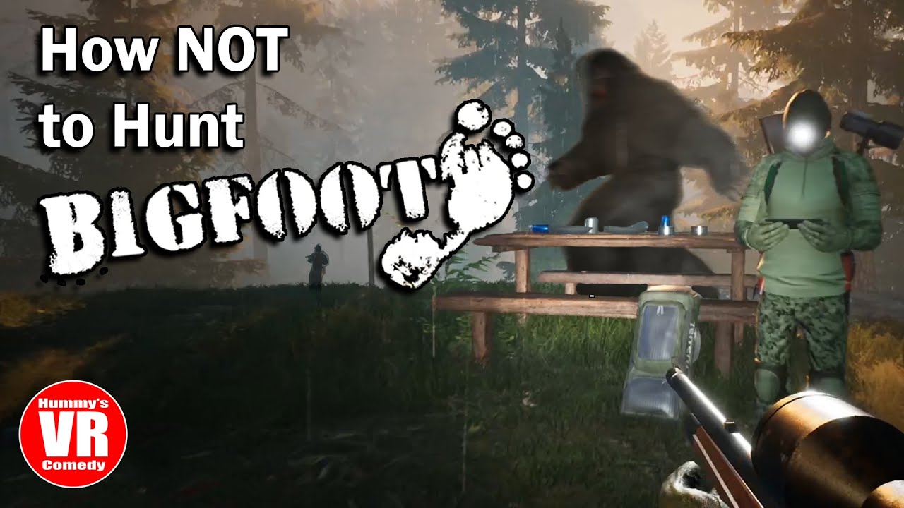 Bigfoot Game. (How NOT to Hunt Bigfoot)