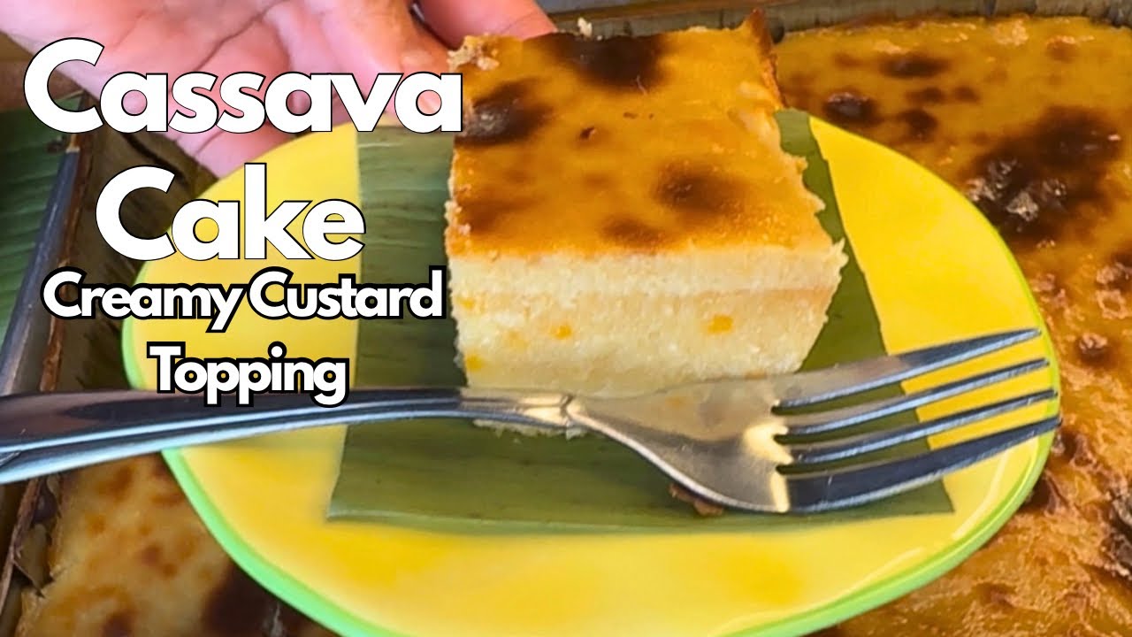 How to Make Cassava Cake | Soft & Creamy Filipino Recipe