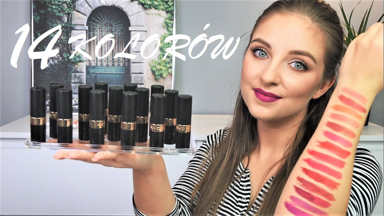 💄SZMINKI DO 10 GODZIN TRWAŁOŚCI AVON POWER STAY💄WSZYSTKIE KOLORY