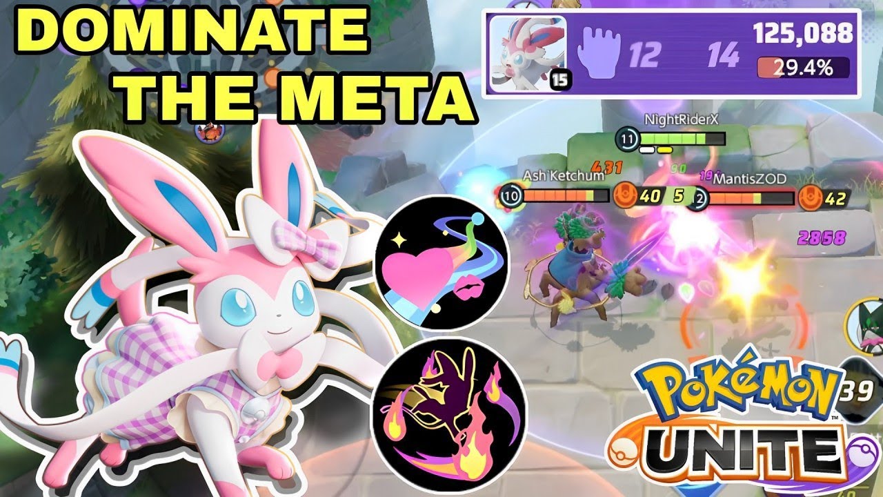 Dominate the Meta with Mystical Fire SYLVEON | Pokemon Unite