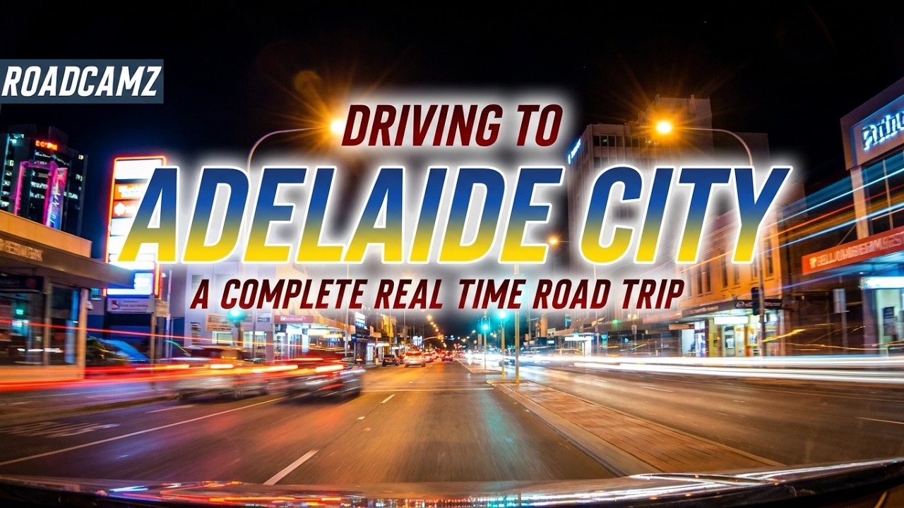 Realtime Driving in Adelaide city