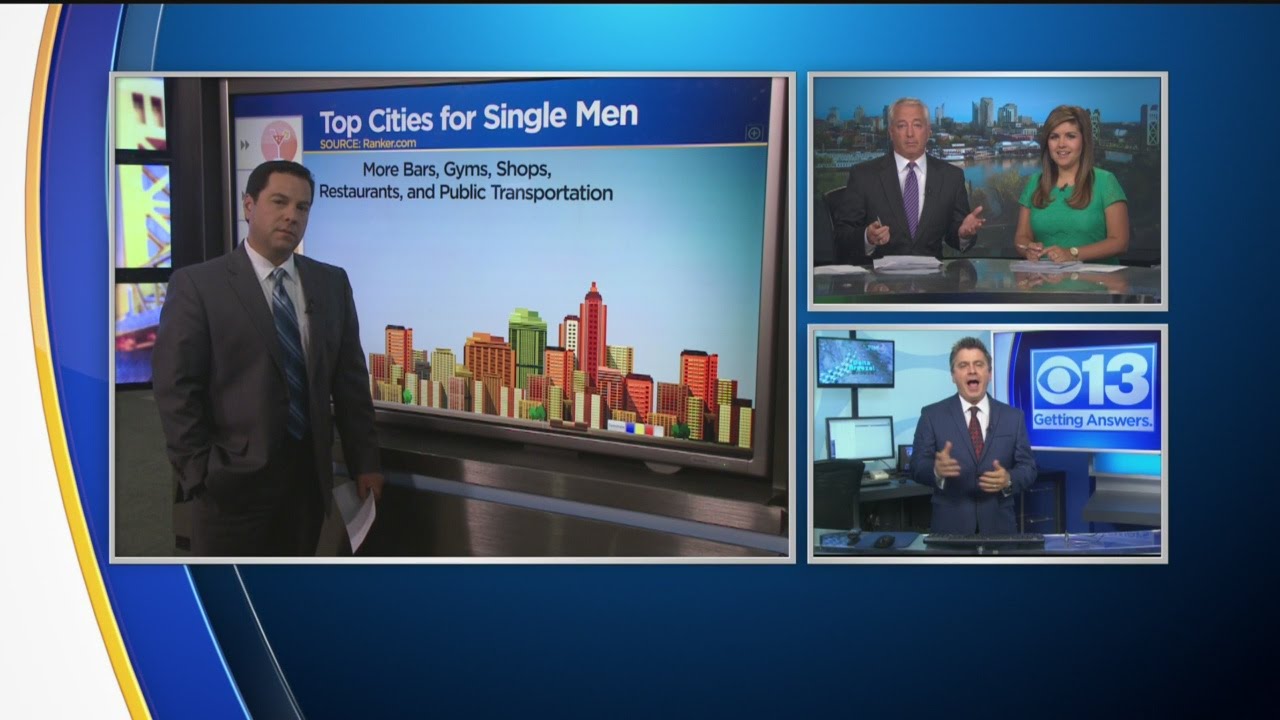 What Are The Top Cities For Single Men?
