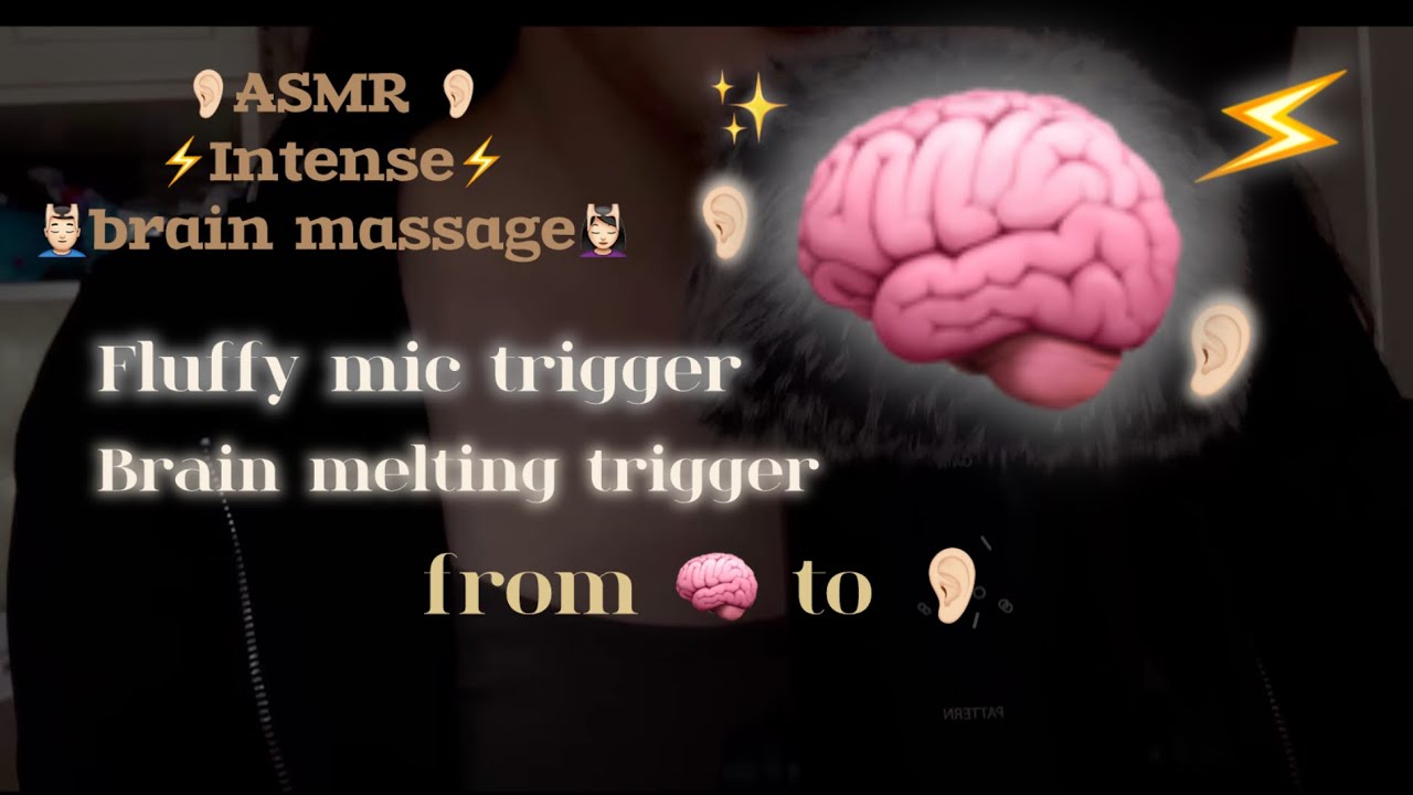 ASMR intense brain massage🧠(unique way)