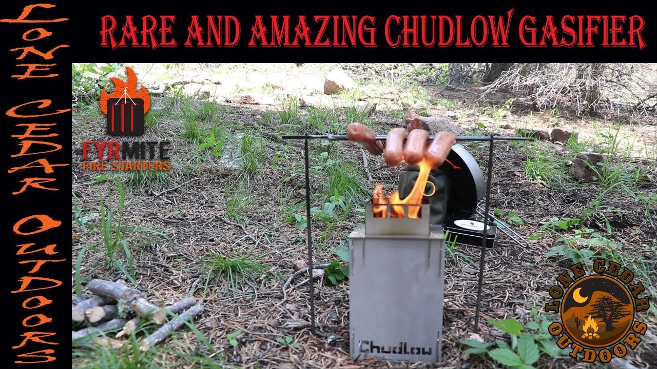 The Rare and Amazing Chudlow Gasifier Stove.