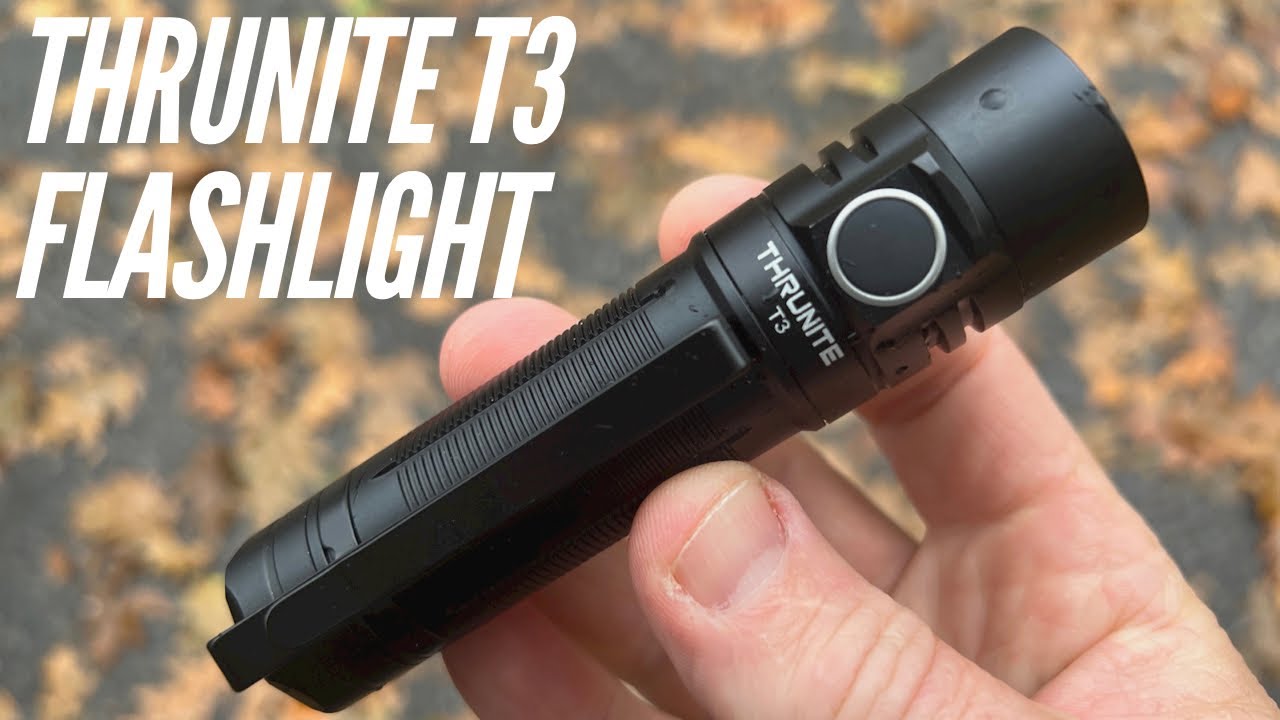 Thrunite T3 Flashlight: EDC Sized With Lots of Power (Over 2,000 Lumens)