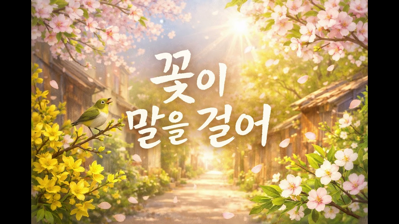 [AI 노래] 꽃이 말을 걸어