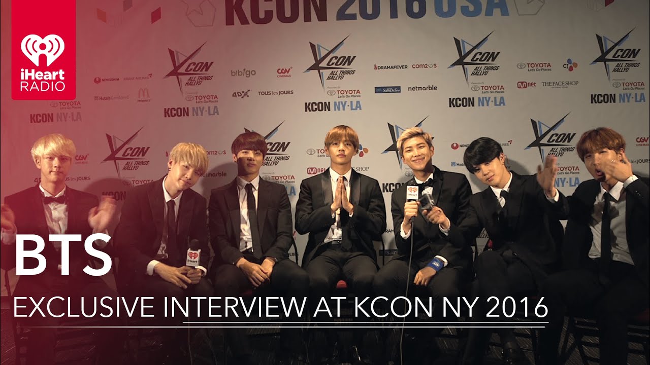 BTS Interview & Sing Live @ KCON NY 2016