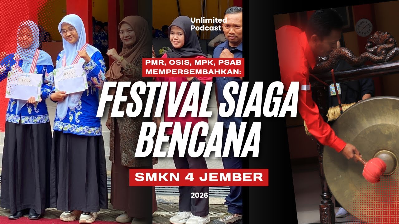 LIVE: FESTIVAL SIAGA BENCANA SMKN 4 JEMBER 2026 PART #1