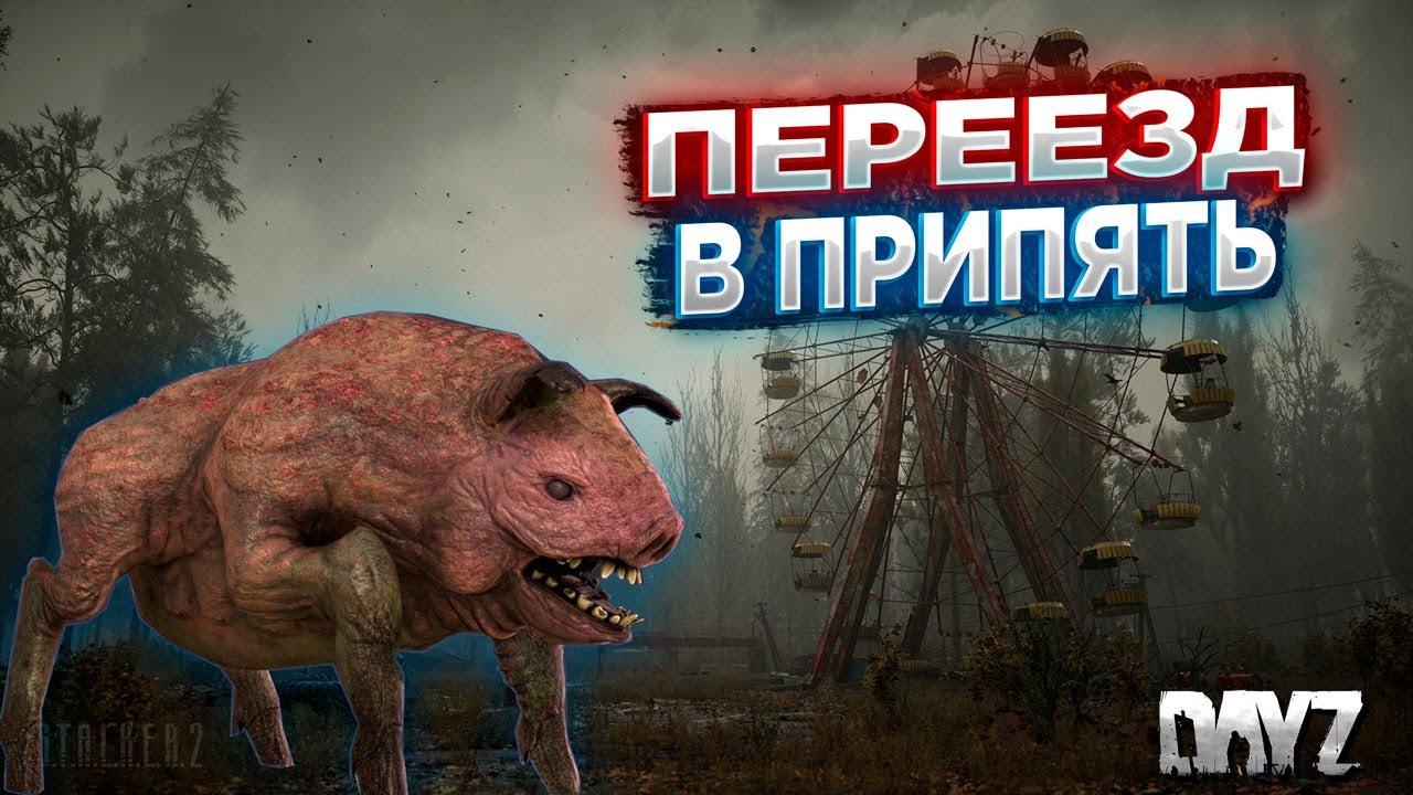 DAYZ | LOTZ (STALKER PVE) | ПЕРЕЕЗД СЕРВЕРА НА КАРТУ ПРИПЯТЬ #1