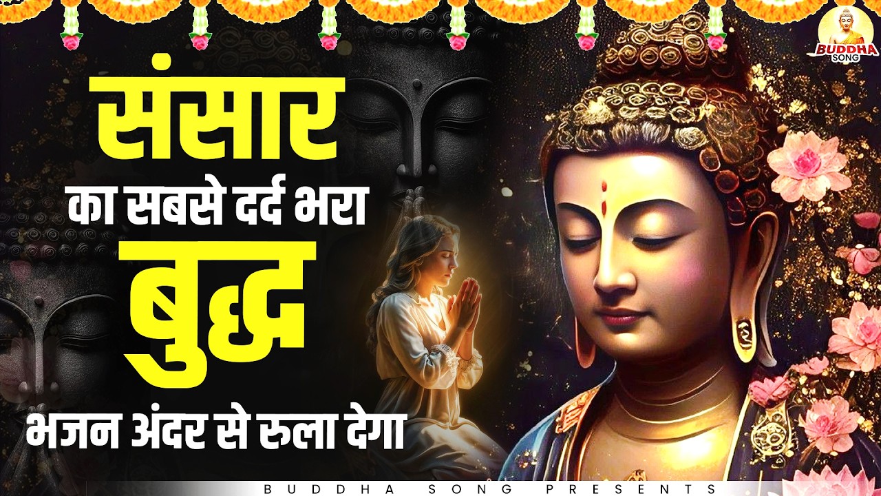 संसार का सबसे दर्द भरे बुद्ध भजन अन्दर से रुला देगा | Nonstop Buddha Geete | #buddha
