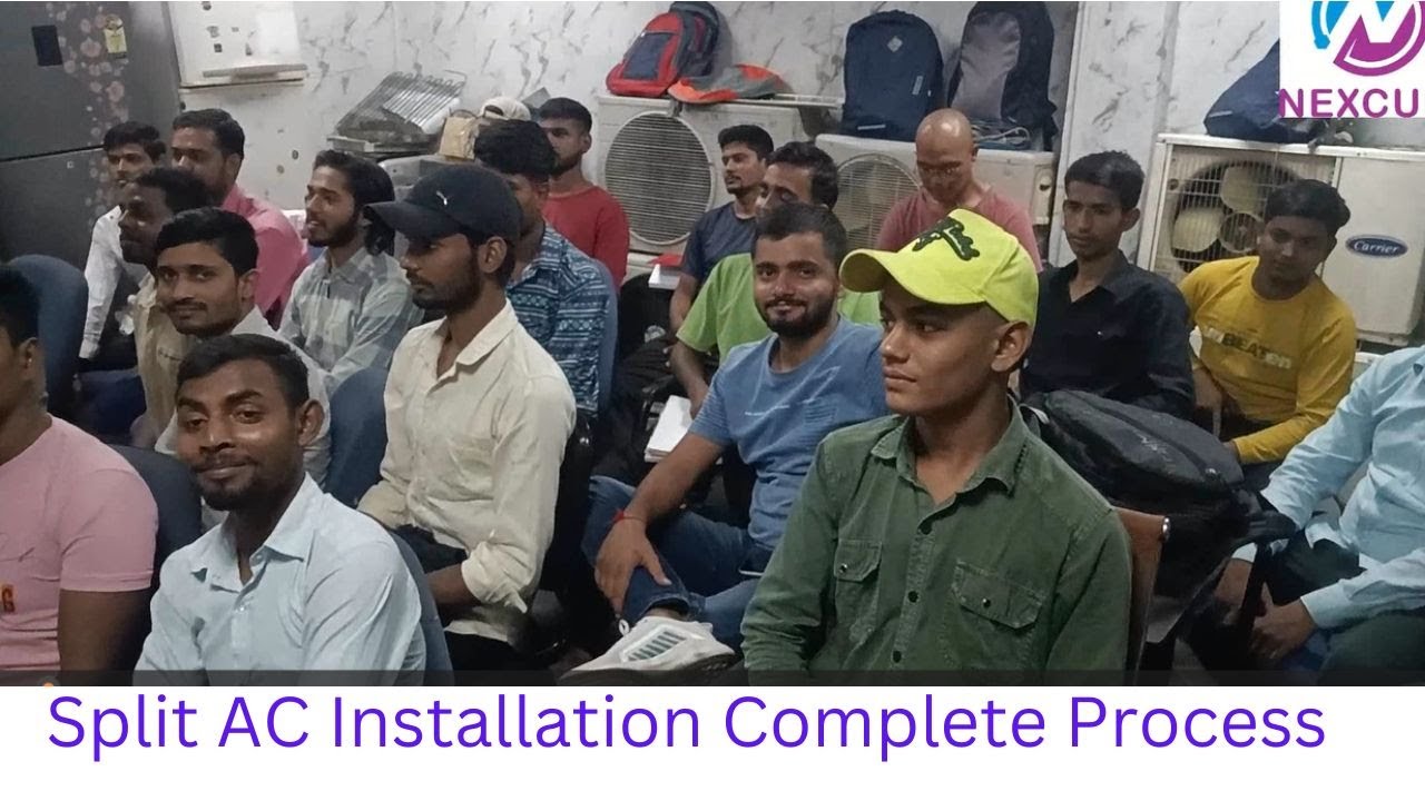 Split AC Installation Course | how to Split AC Installation |  NEXCUIT Call: +91-9560656920