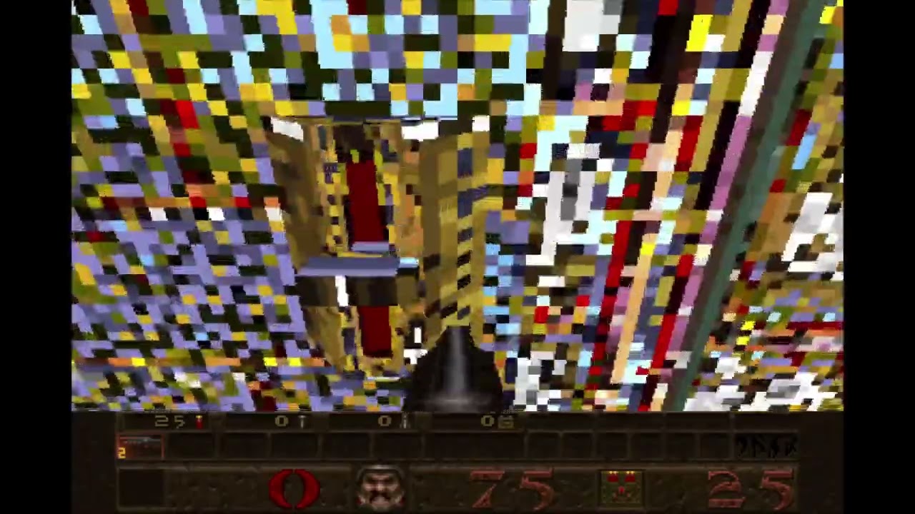 Playing Half-Life Alpha 0.52 Maps in DOS Quake