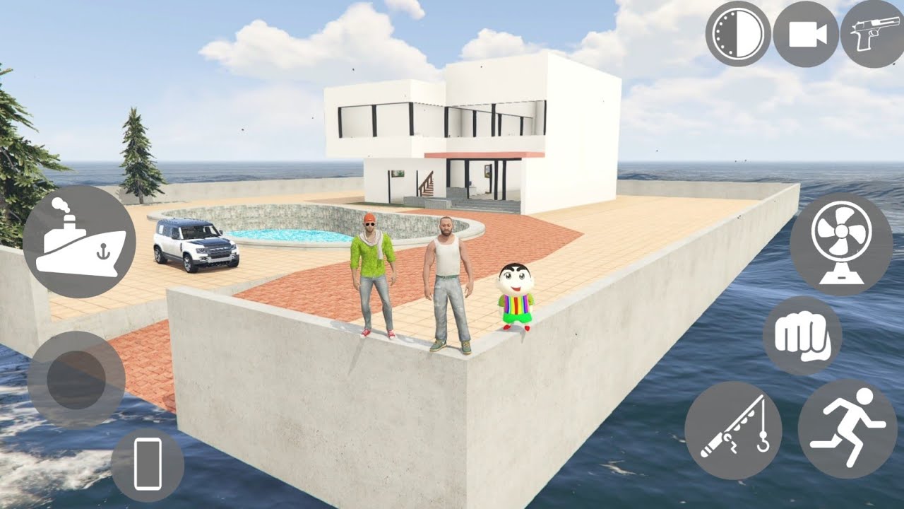 🔥 Franklin House Again Stuck in Sea 💥⛵ INDIAN BIKE DRIVING 3D 🎮 Game