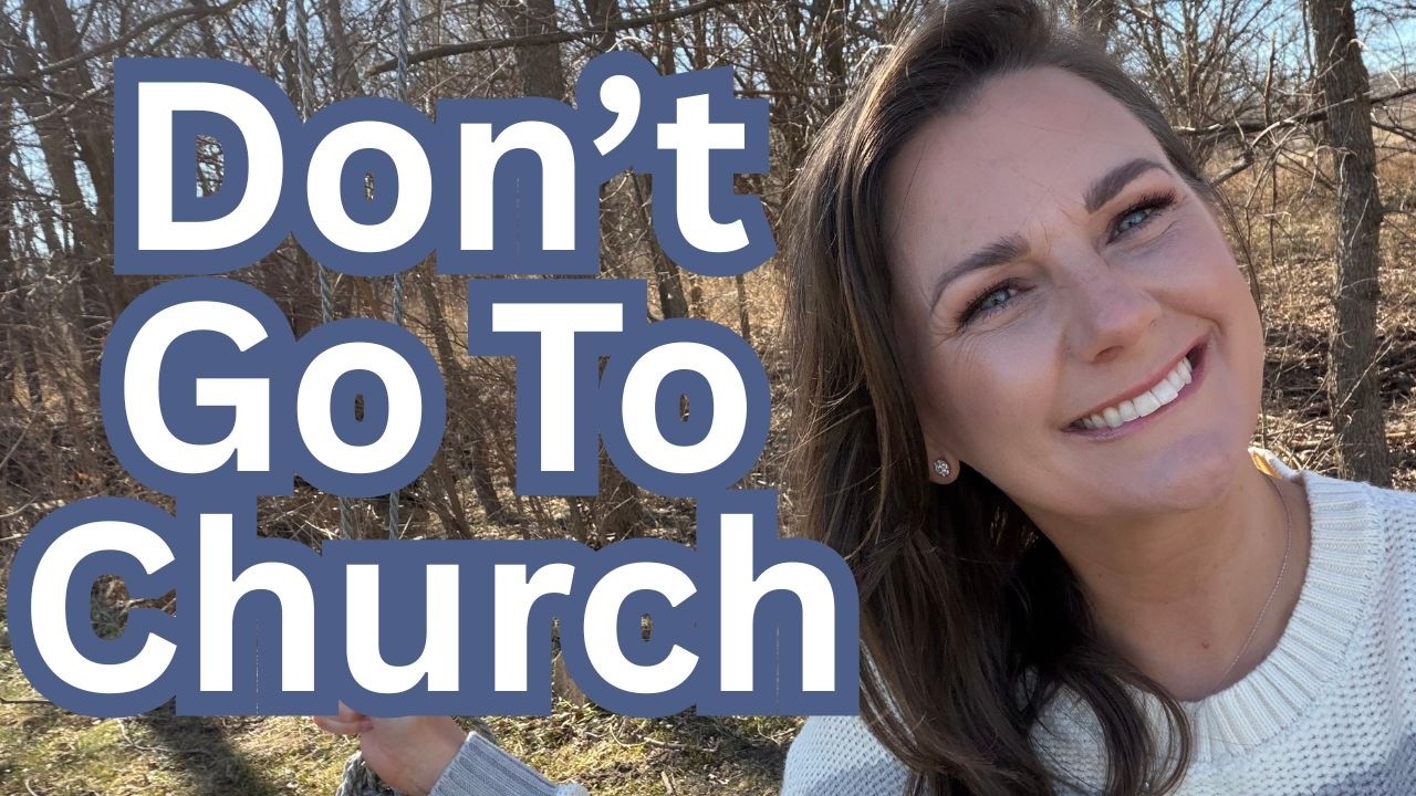 The Lie That Almost Kept Me Out of Church (And How God Changed Everything)