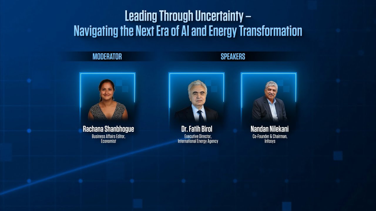 Leading Through Uncertainty: Navigating the Next Era of AI and Energy Transformation | Davos 2026