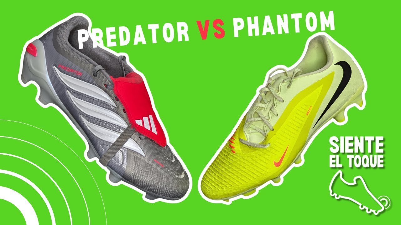 ¿Cuál bota ELEGIR? |Comparativa: Predator League VS Phantom 6 Academy 🔥🥊