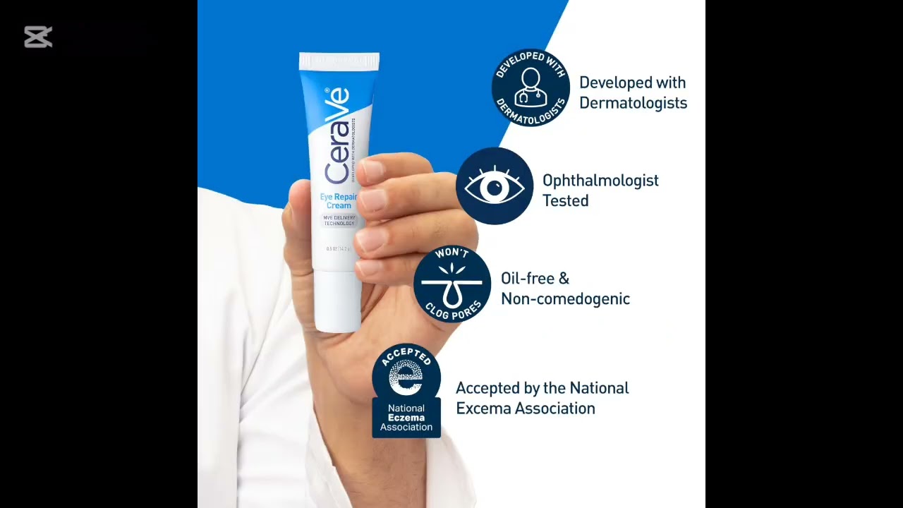 CeraVe Eye Repair Cream Review | Best Under Eye Cream for Puffiness & Dark Circles?