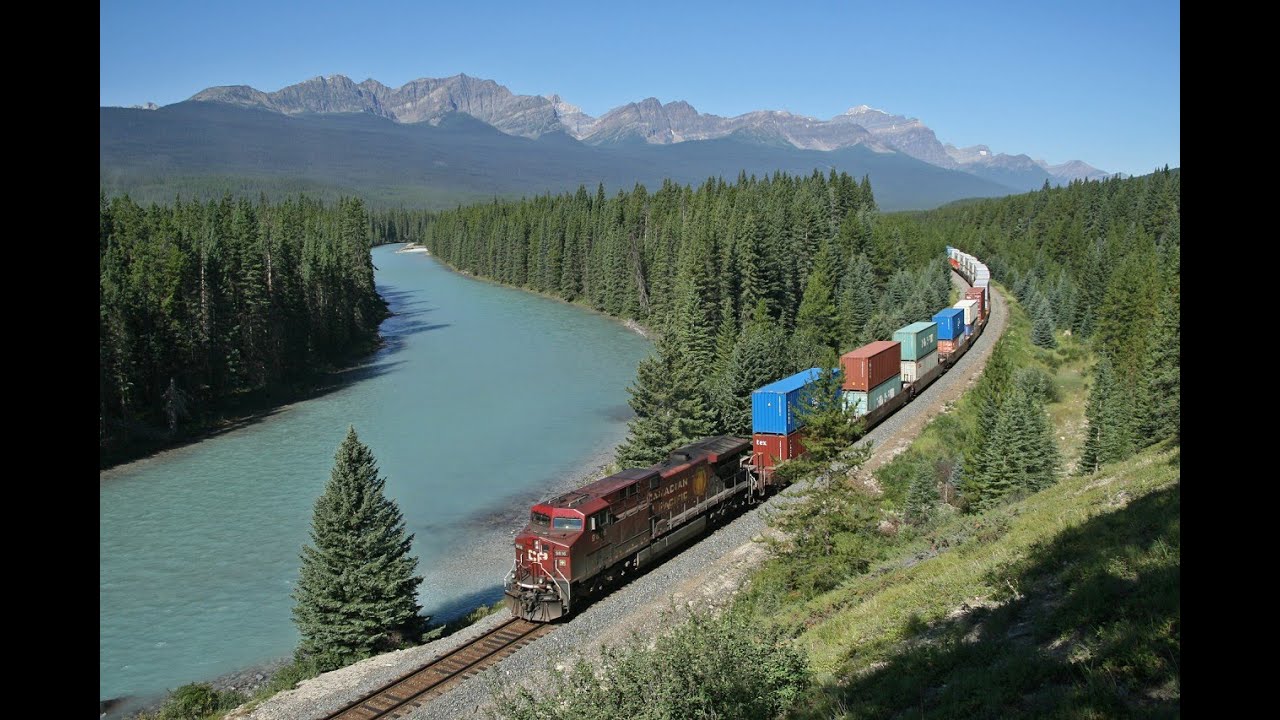 CP Laggan Sub Canmore, Banff, Morants Curve, Lake Louise, Castle Mountain and Storm Mountain Alberta