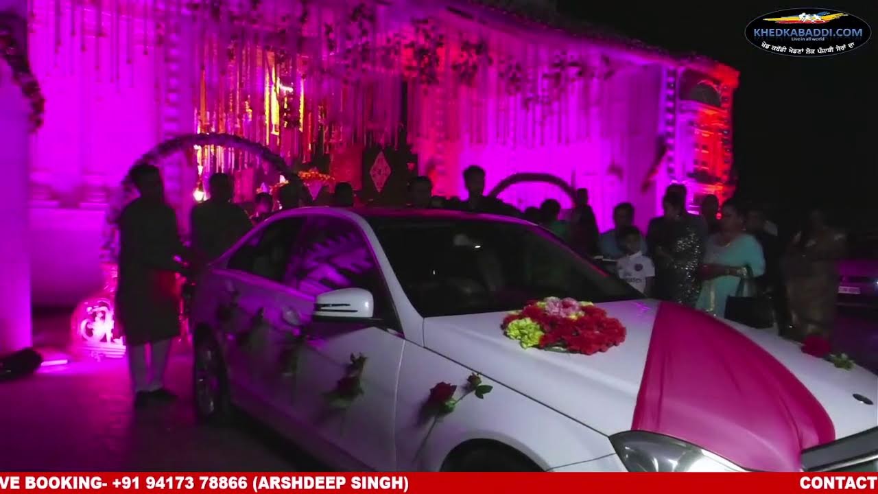 WEDDING LIVE- MOHIT WEDS KAMAL FROM PALM CLASSIC,BARNALA BY- KHEDKABADDI.COM