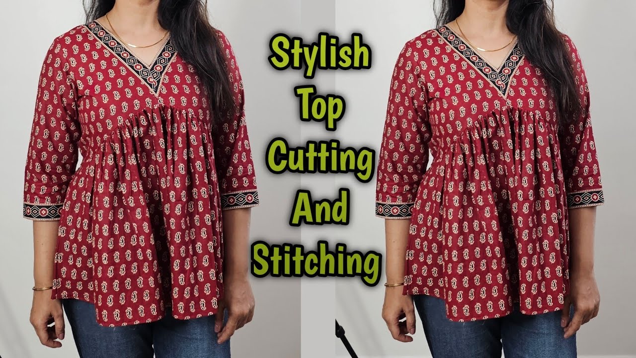 Latest And Stylish Top Cutting And Stitching 