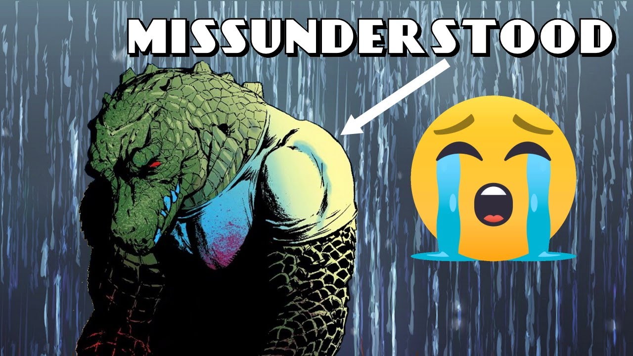 Killer Croc is NOT an Evil Monster -- He is a Sad Victim