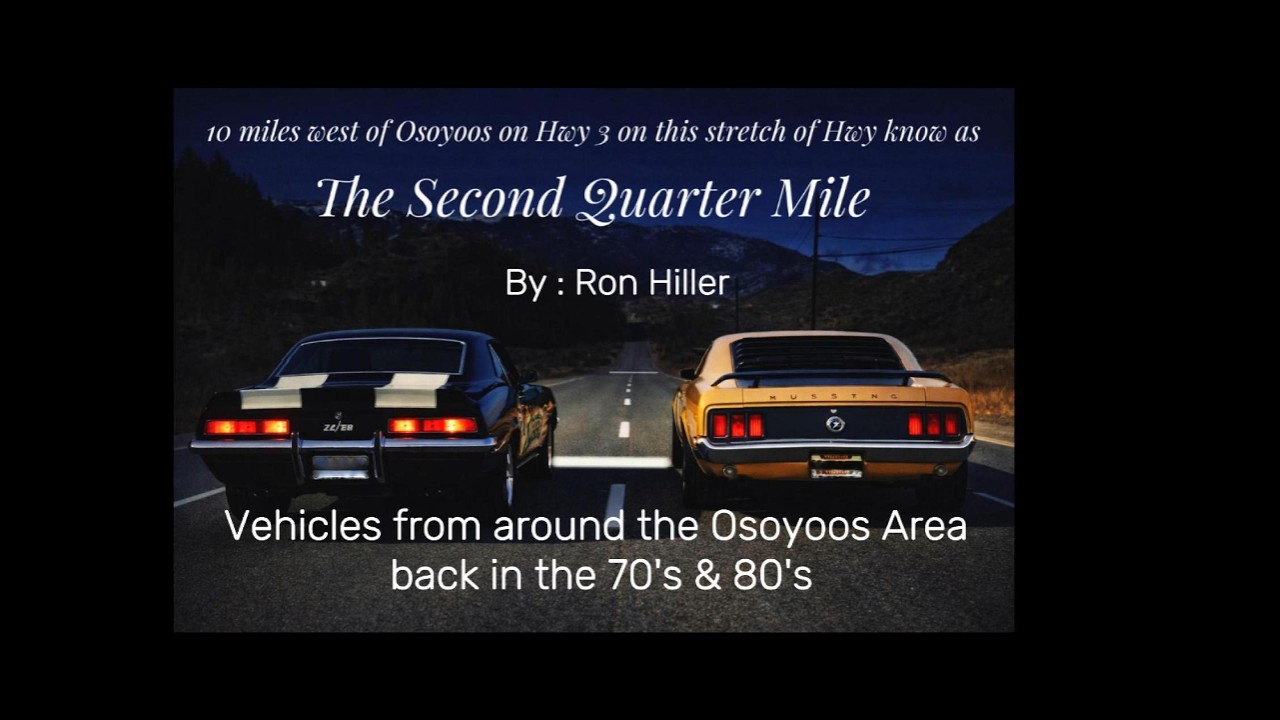 Vehicles from around Osoyoos back in the 70's & 80